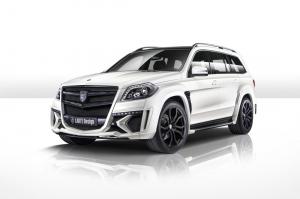 Mercedes-Benz GL-Class Black Crystal White by Larte Design '2014